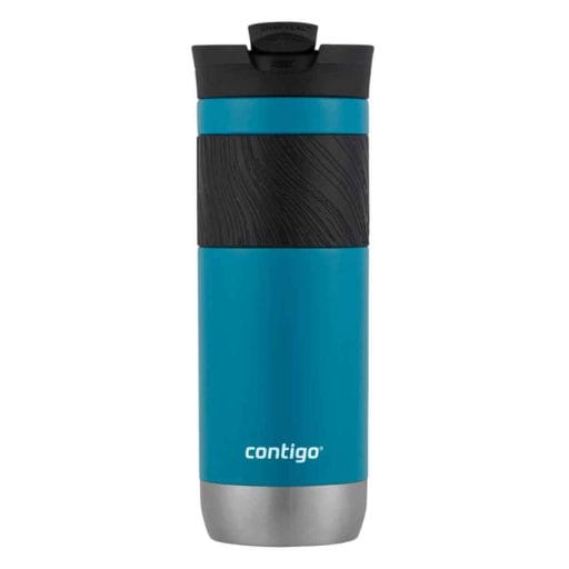 Blue Contigo snapseal insulated travel mug