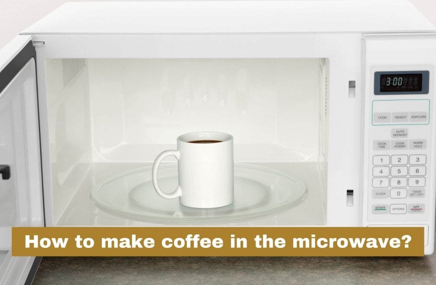 How to make coffee in the microwave
