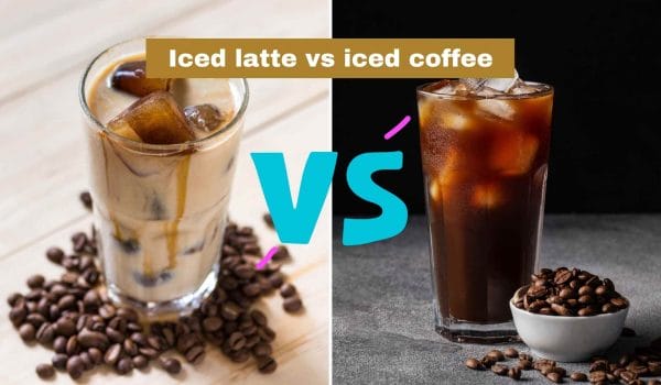 Iced latte vs iced coffee