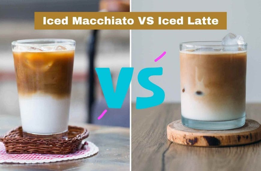 Iced Macchiato VS Iced Latte