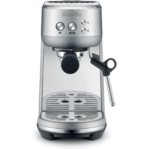 Silver Breville Bambino Espresso Machine.