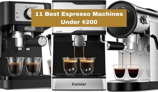 Best espresso machines under 200