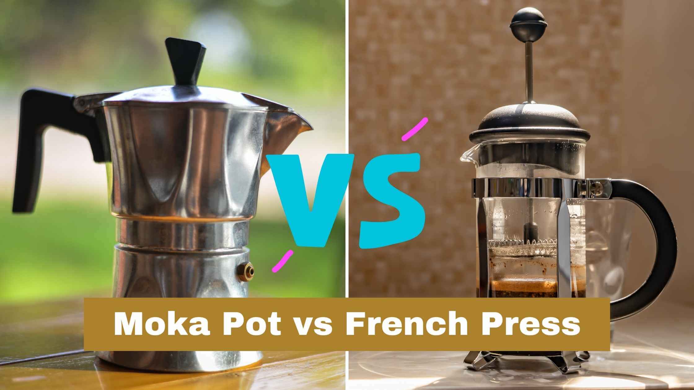 FRENCH PRESS VS MOKA POT! In-depth Comparison (For Beginners) 